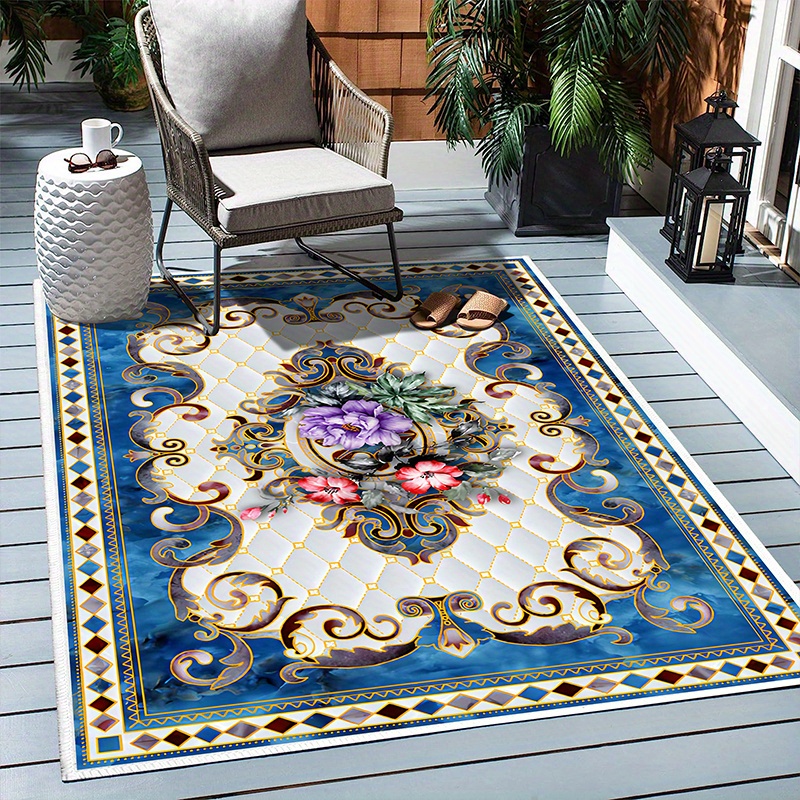 Bohemian Traditional Area Floor Mat Home Entry Door Floor - Temu