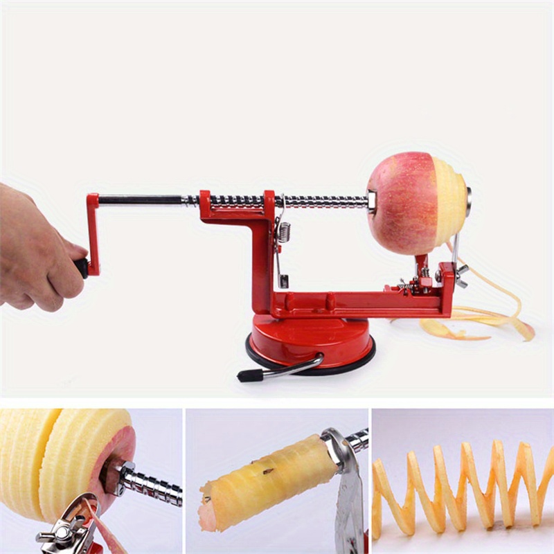 Manual Peeler, Hand-cranked Potato Slicers, Fruit Peeler, Twisted Potato  Slicer For Potato Carrot Cucumber Eggplant Potato, Kitchen Utensils,  Apartment Essentials, College Dorm Essentials, Off To College, Ready For  School, Back To School