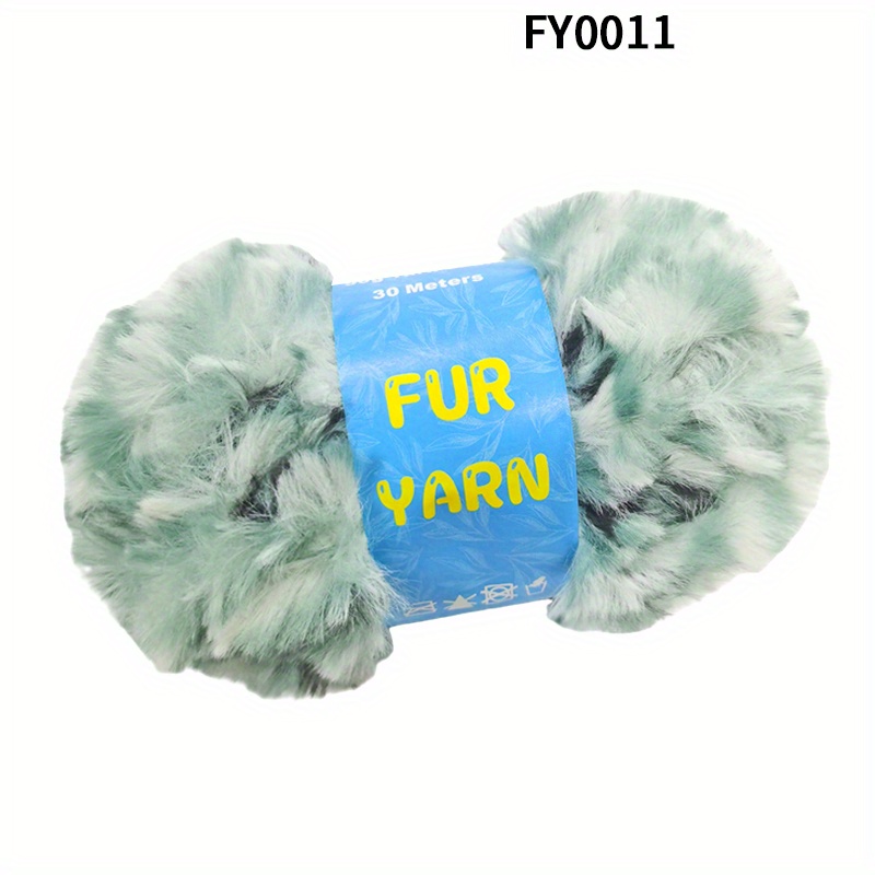 1pc Soft Yarn Faux Mink Fur Yarn For Diy Knitting And Crocheting Hat Scarf  Purse Etc, Check Out Today's Deals Now