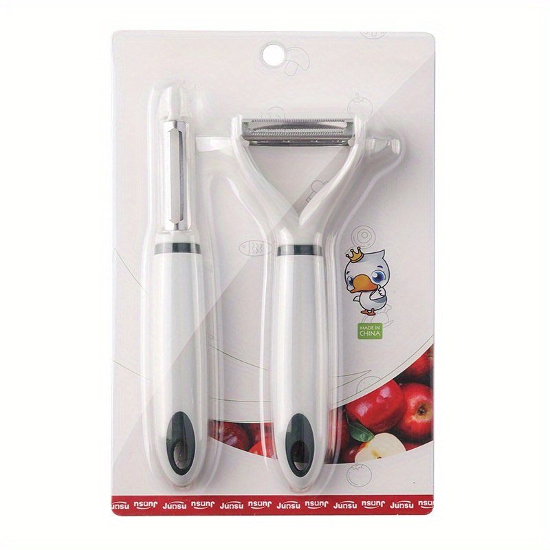 Stainless Steel Peelers Kitchen Gadgets Two piece Set - Temu