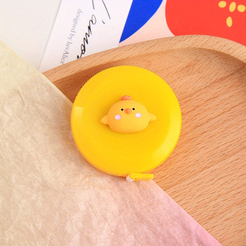 Mikko Cute Tape Measure 2Meters Mini Measuring Tape - Latte Pink