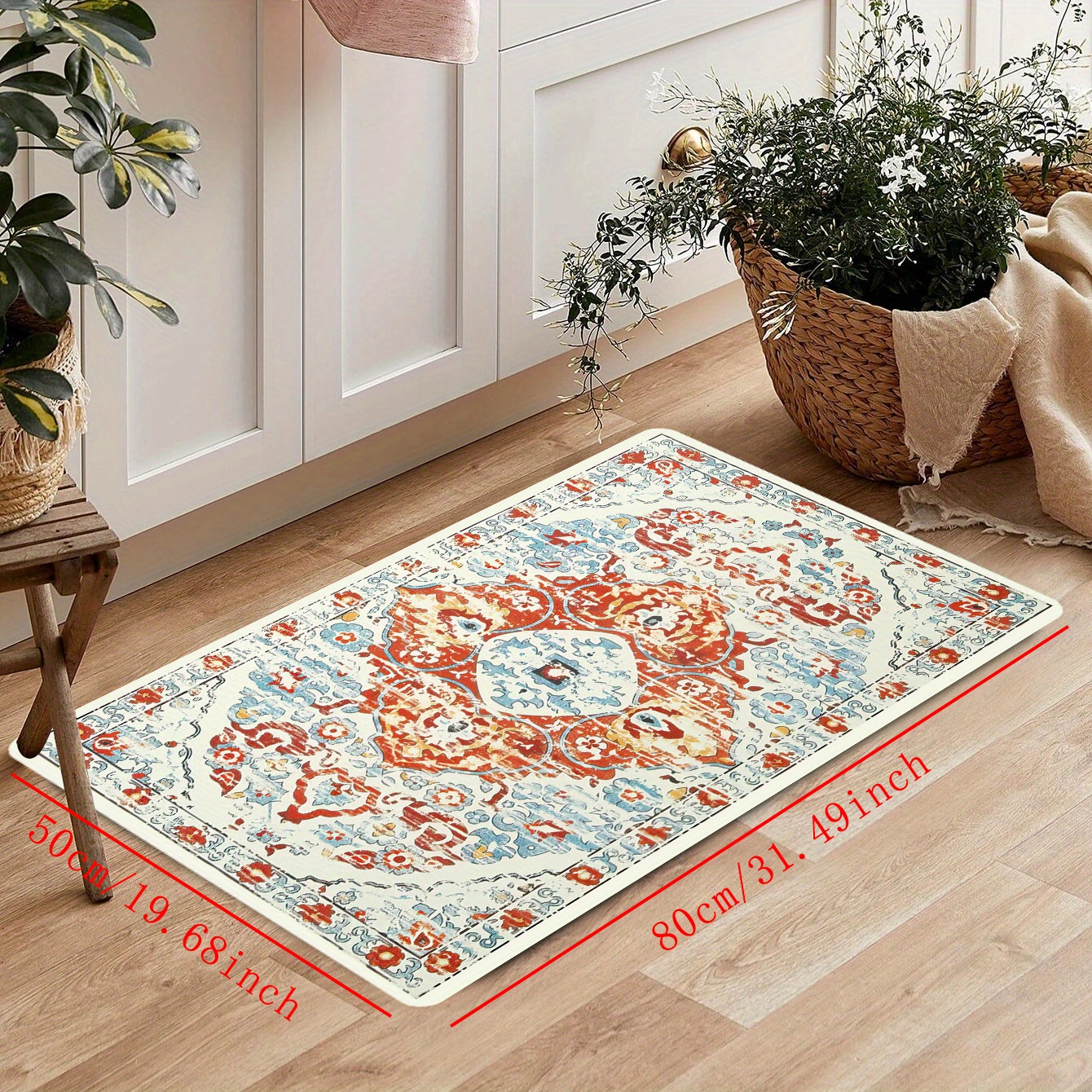 Anti-fatigue Kitchen Mat, Anti-slip Hallway Balcon Polyester Carpet,  Absorbent Bath Memory Foam Mat, Laundry Floor Mat, Entrance Doormat,  Washable Household Runner Rug For Hallway Laundry - Temu