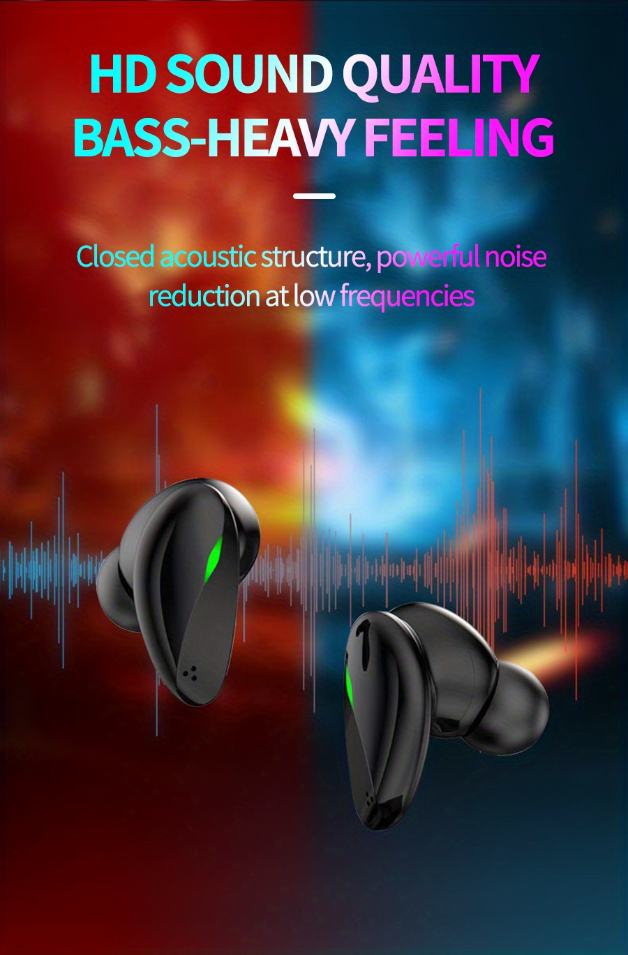 T6S New TWS Gaming Headset