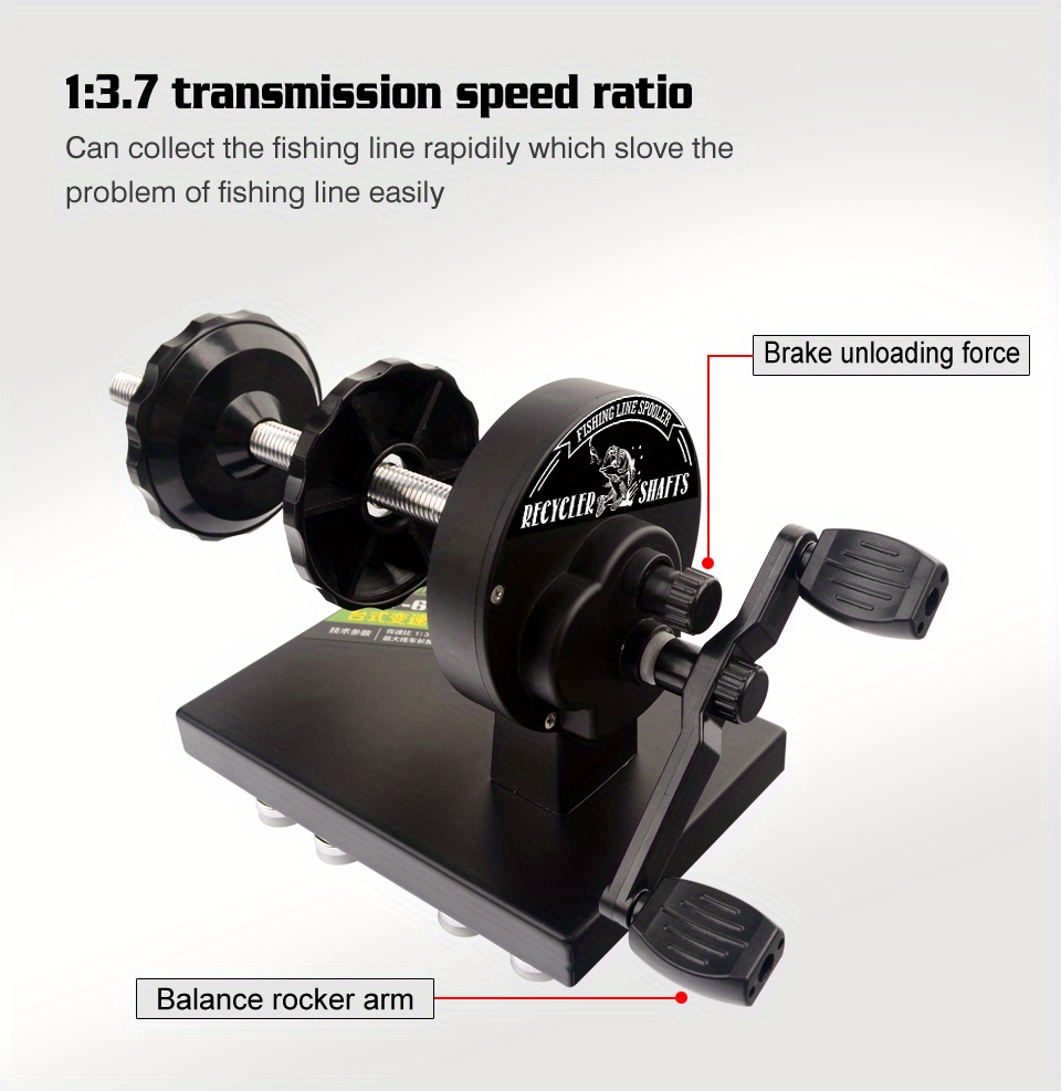 Fishing Line Winder Spooler Machine Spinning Reel Spooling Station System  Multifunction Portable Manual Winding Coil Cable Tools - AliExpress
