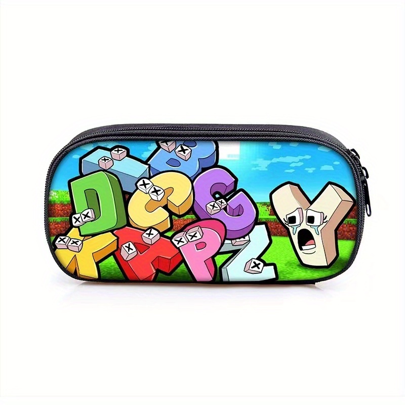 Alphabet Lore Alphabet Legend Separated Layer Pencil Case Korean Version  Pencil Case Student Pencil Case, Check Out Today's Deals Now