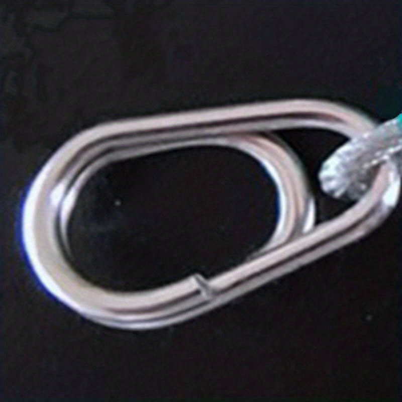 Bag Double Ring Snap Pin Fishing Stainless Steel Jig - Temu