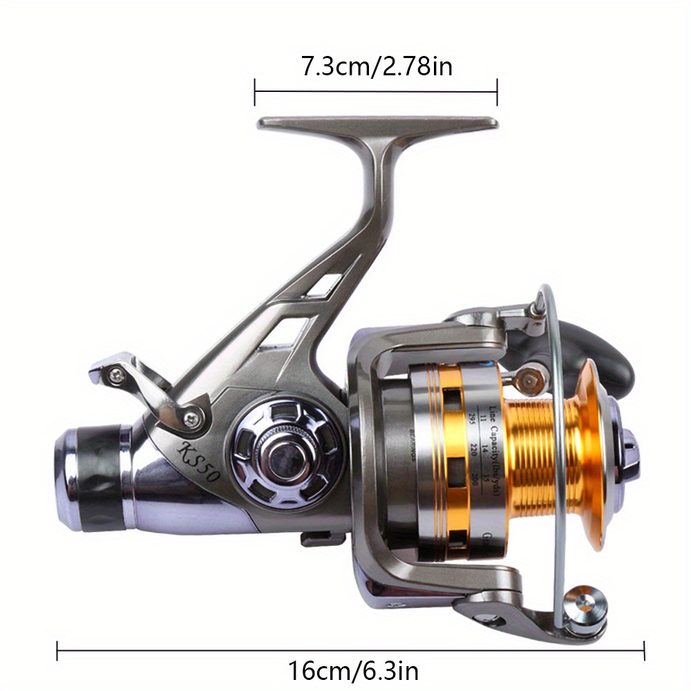 9+1 Bb Spinning Fishing Reel 5.2:1 High Gear Ratio Perfect - Temu