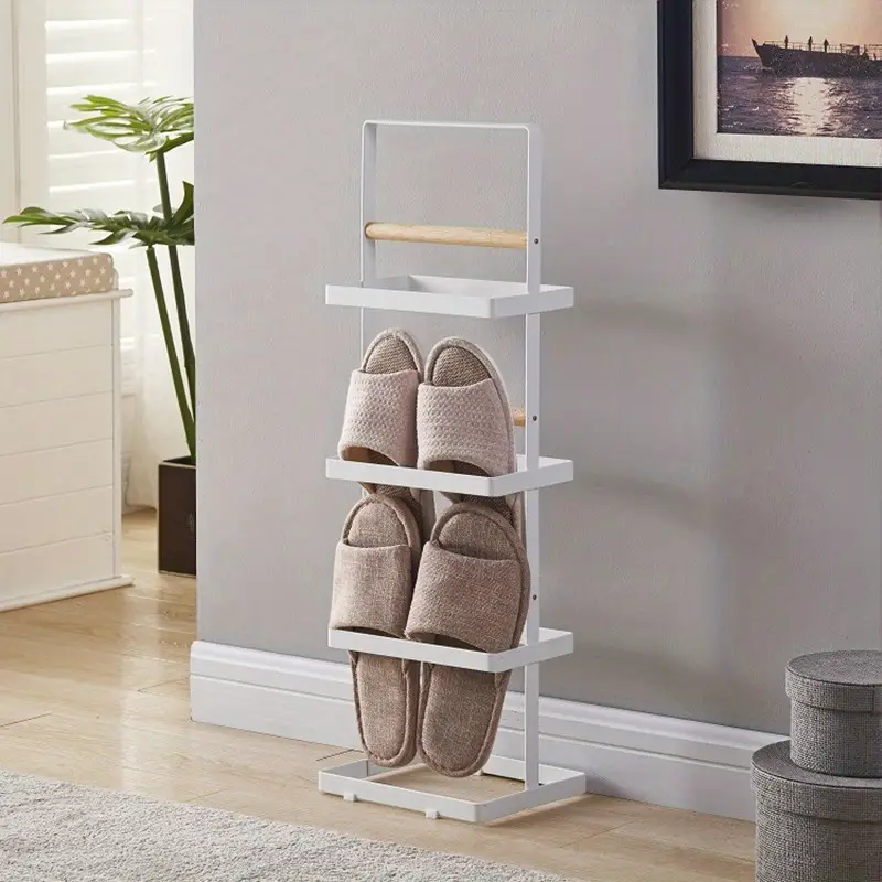 Simple Modern Shoe Rack Shoe Storage Rack Double-layer Integrated  Adjustable Home Dormitory Living