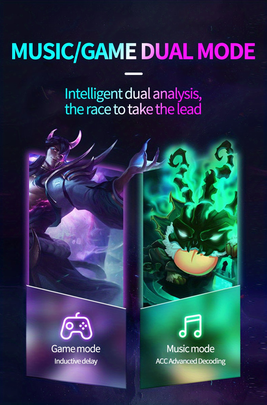 T6S New TWS Gaming Headset