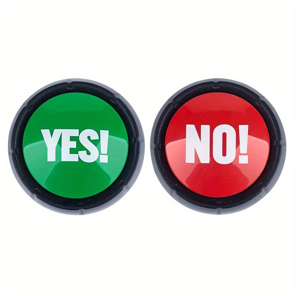 Hilarious Button Talkie Toys' Funny Gift For Saying No Yes - Temu