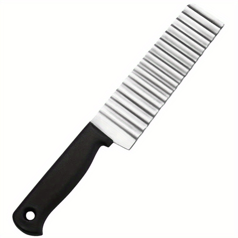 Wolf Tooth Potato Knife Cutting Potato Wave Knife Kitchen Home Vegetable  Cutting Artifact Fancy Slitter Potato Grid Slicing Tool For  Restaurants/supermarkets - Temu