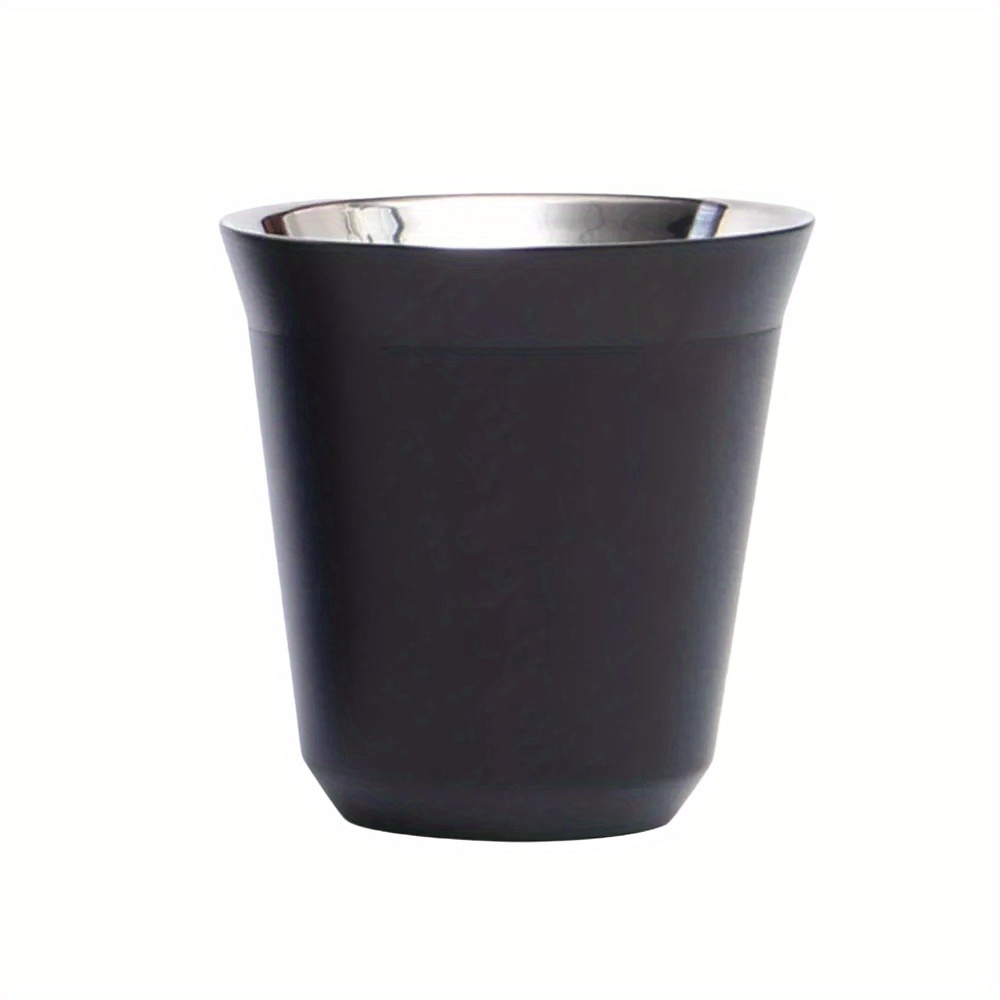 Espresso Coffee Cup 304 Stainless Steel Coffee Mug Double - Temu