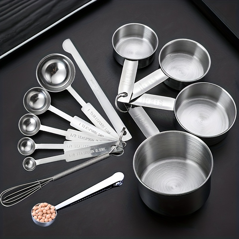 Measuring Cups And Spoons Set Scale Measuring Spoon Teaspoon - Temu