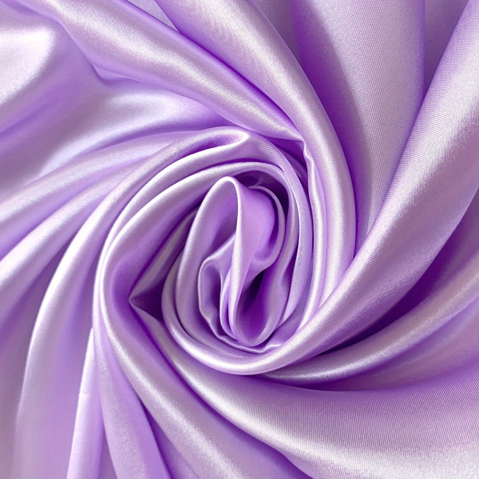 Soft Silky Satin Fabric Designer Fabric Solid Color - Temu