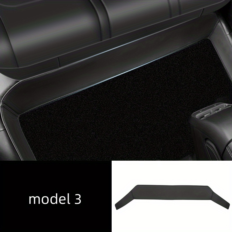 Housse de Protection de siège arrière pour Tesla modèle Y 2023, coussin de  Protection Anti-coup de pied TPE étanche sous le siège, protections  latérales complètes