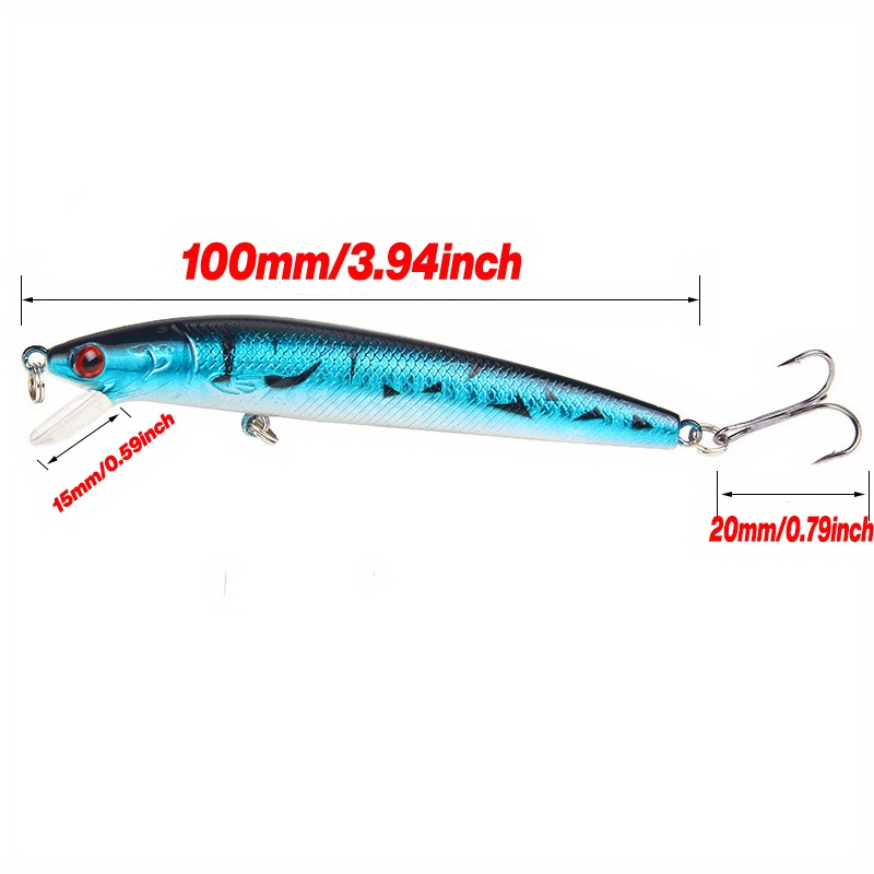 Fishing Tackle Factory Sinking Minnow Lures 10cm Reflective False Bait Bass Fishing  Lure Hb231 - China Fishing Lure and Fishing Tackle price