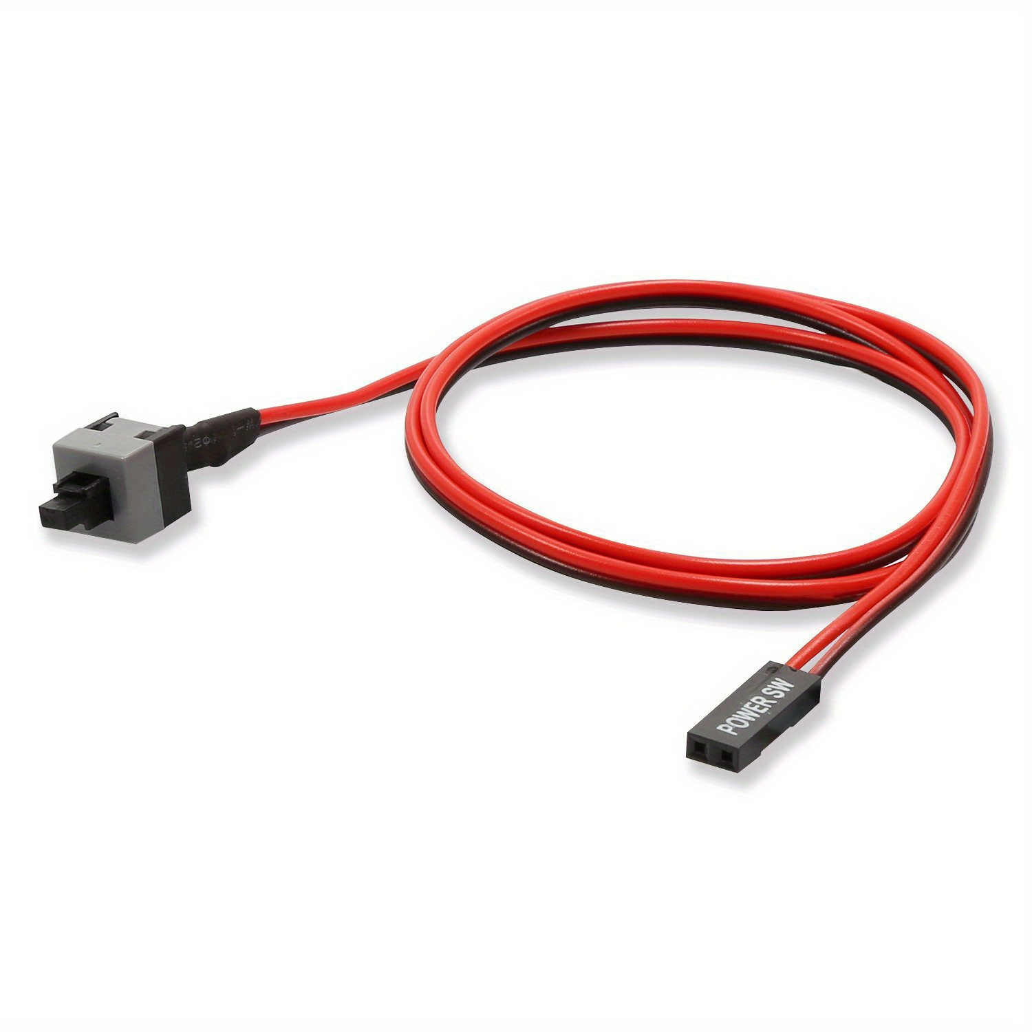 Ytian 2Pcs pour PC Computer Flexible Power Switch de Cable Bouton 50cm :  : High-Tech