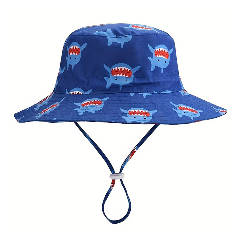 TOYANDONA Has Hats Kids for Summer Kids Fishing Hat Kids Cartoon Hat  Fisherman Hat for Kids Thin Section Child Sky-Blue