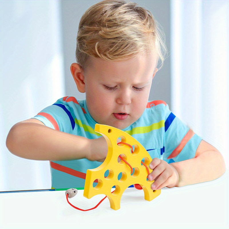 Montessori cheese hot sale toy