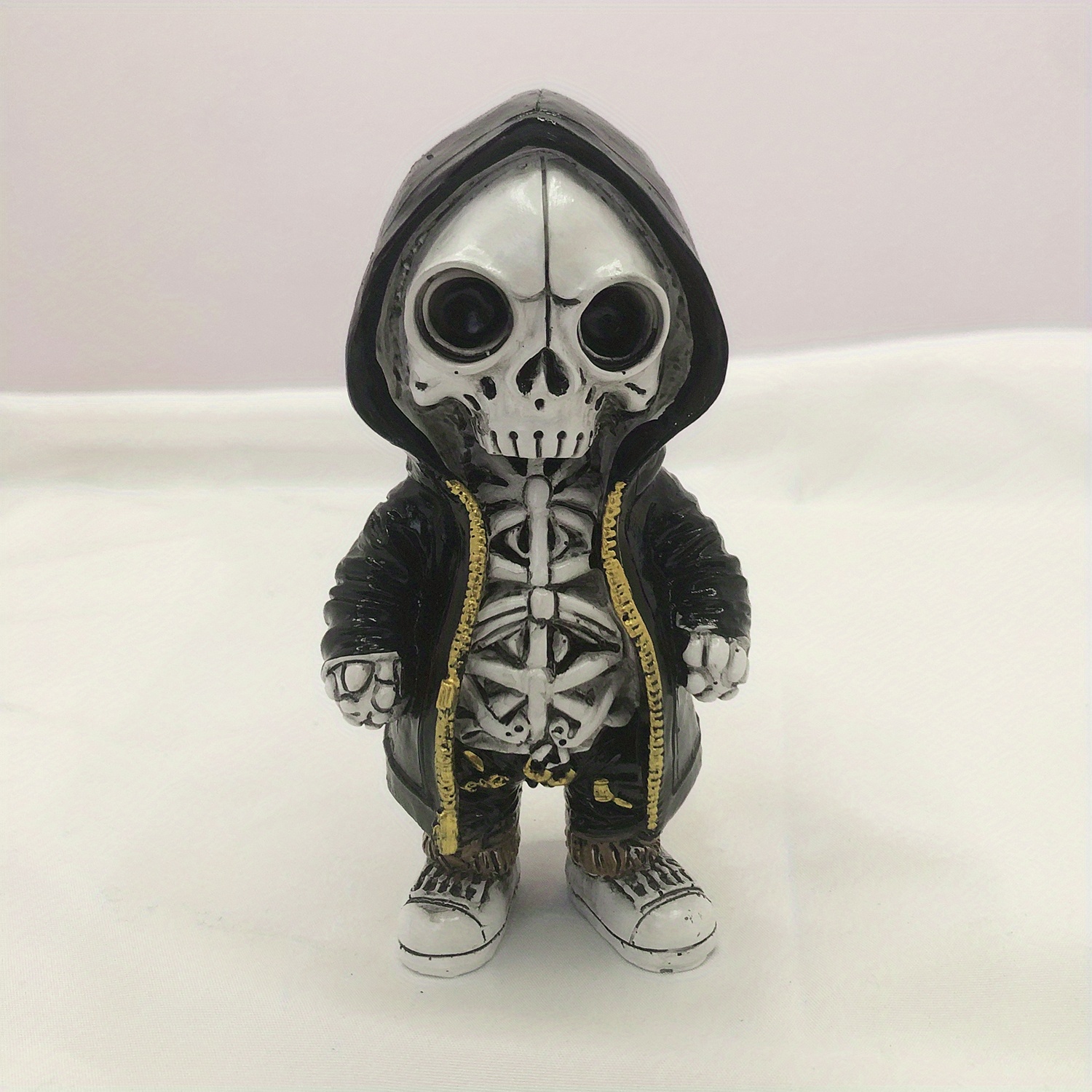 Halloween Skeleton Dwarf Statue Resin Ornaments Cool - Temu