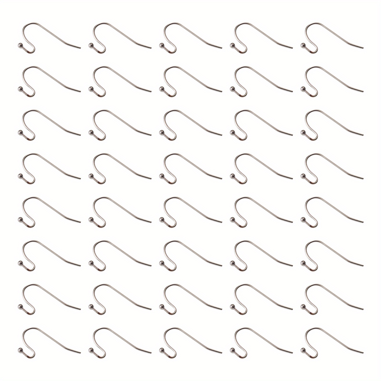 316 Surgical Stainless Steel Earring Hooks For Diy Earring - Temu