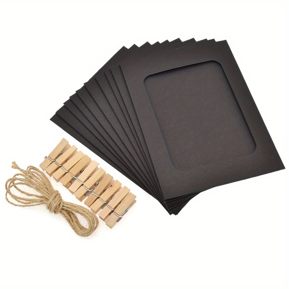 Paper Photo Frames  Cardboard Picture Hanging Kit With - Temu