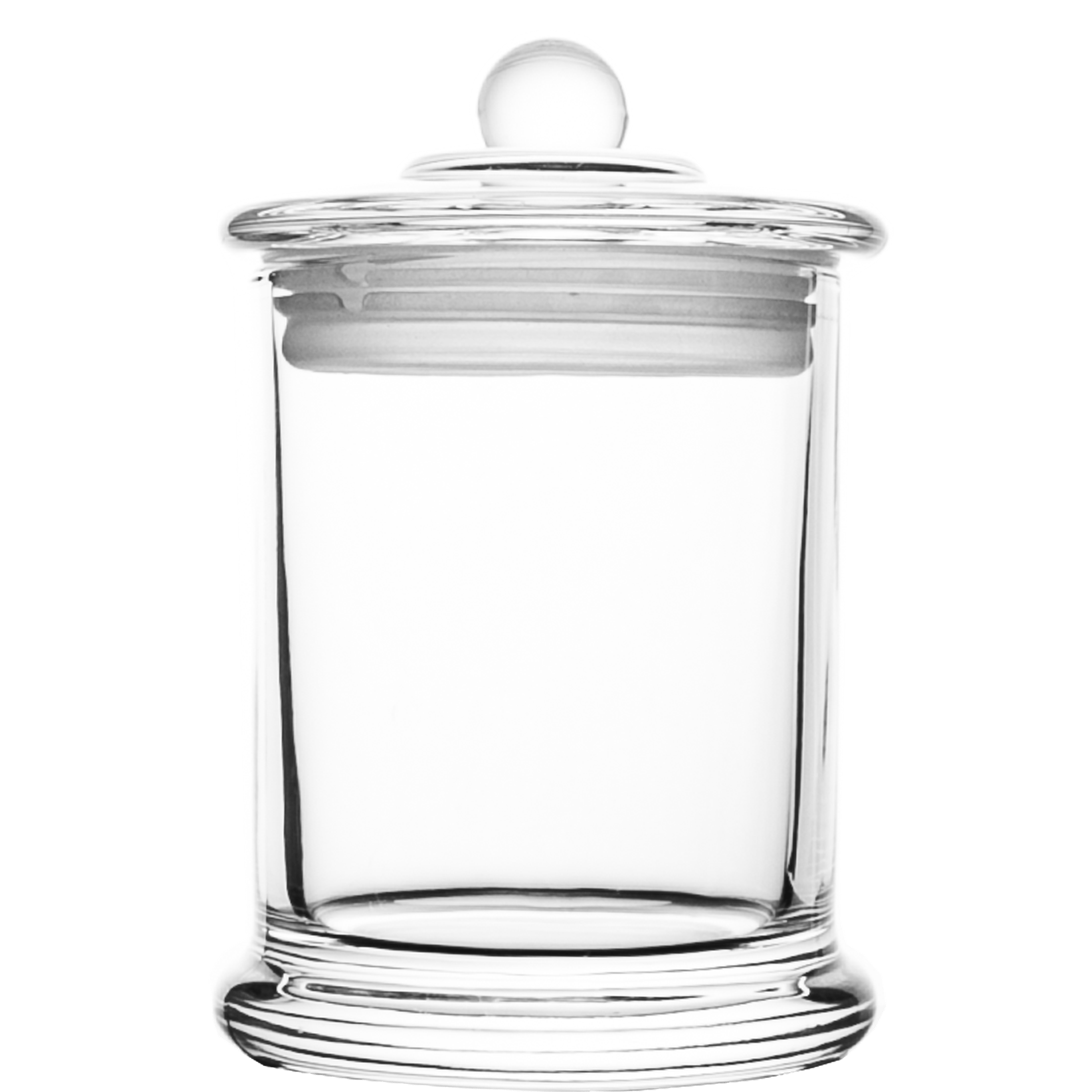 Bathroom Storage Jars Set with Lids - Apothecary Can
