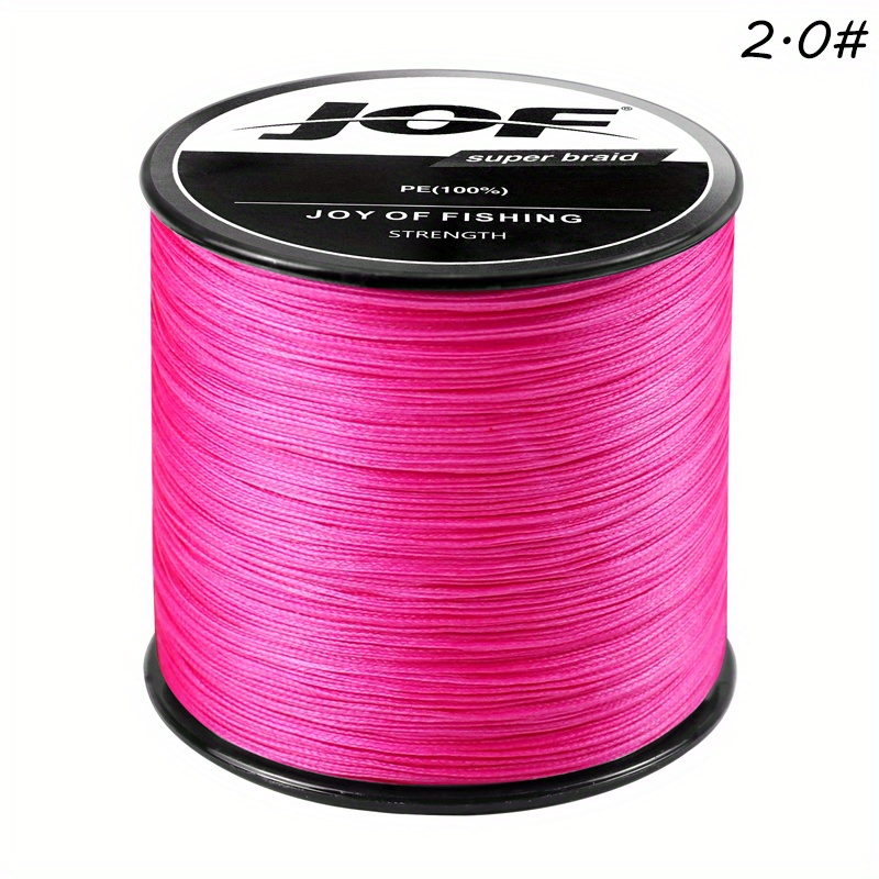 Braided Fishing Line 4 Strands Abrasion Resistant Anti bite - Temu