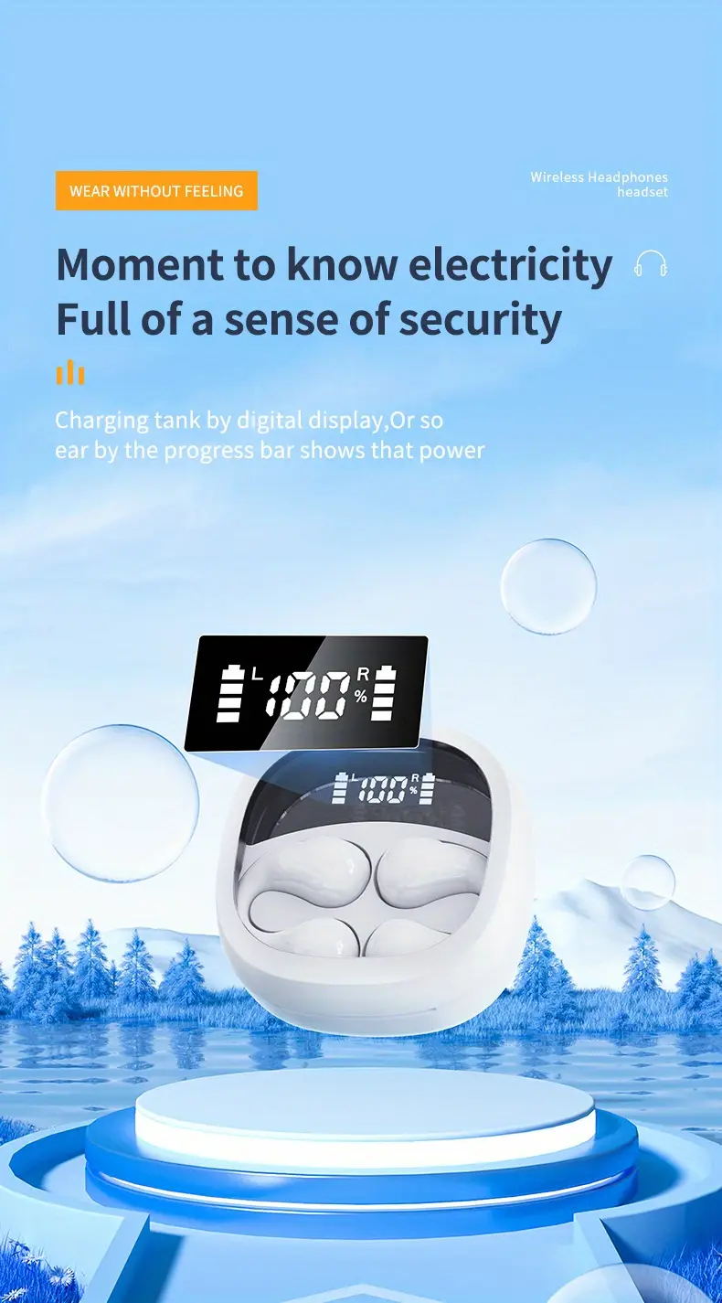 Wireless Earclip Earphones