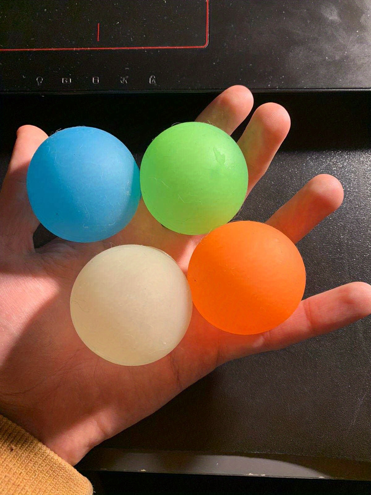 Sticky Wall Balls Ceiling Balls, Squishy Ball Glow Stress Relief Toys