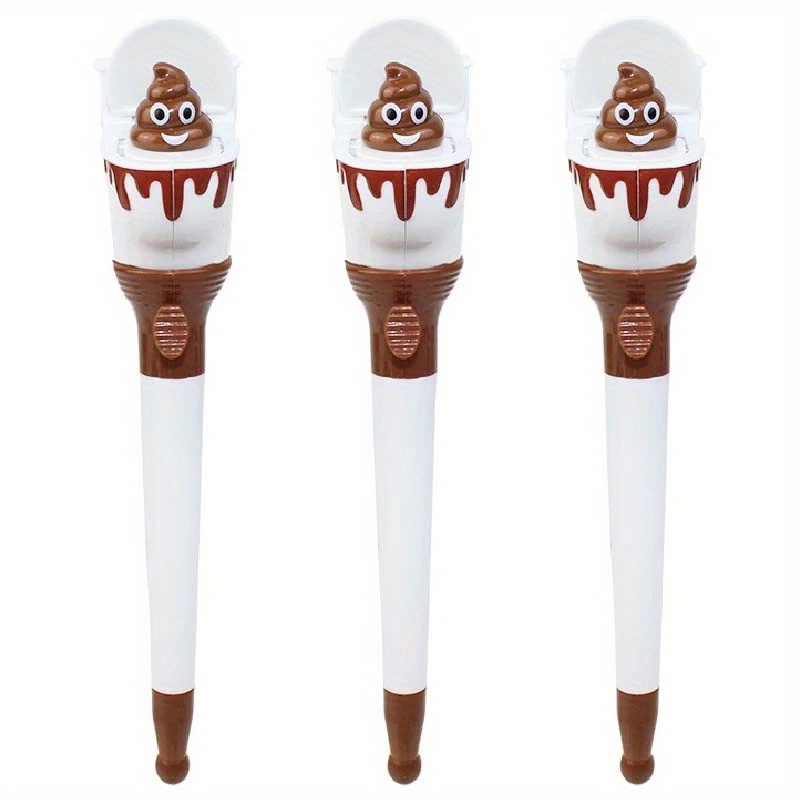 Funny Toilet Poop Ballpoint Pens A Fun Novelty Gift For - Temu