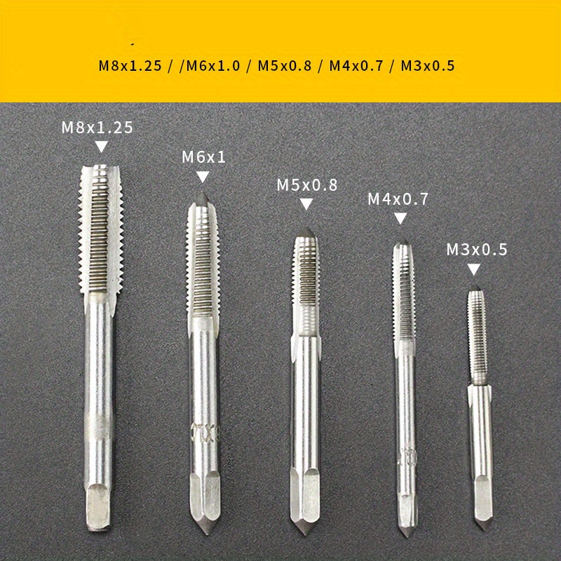 Clé à taraud outil filetage clé à tarauder haute résistance ébavurer fraise  clé à taraud réglable pour M4-m12 M5-m20 accessoires de réparation M1-M8