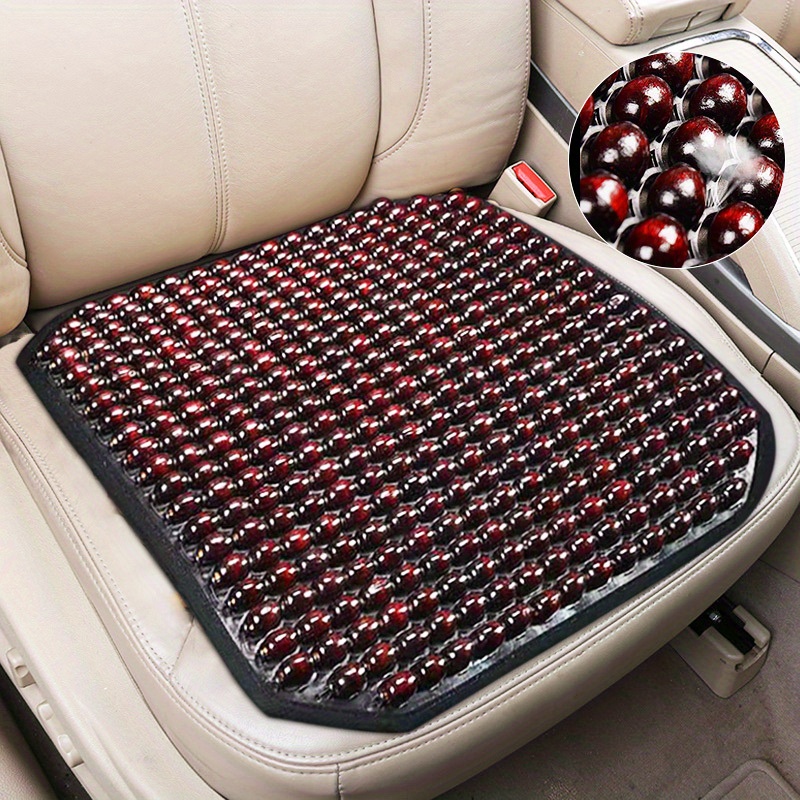Non-Toxic Eco Interior Car Accessories Massage Wooden Beads Seat /Lumbar/Cushioning/Chair/Cushion Cover - China Car Seat Wooden Beads, Car  Seat Wooden Bead