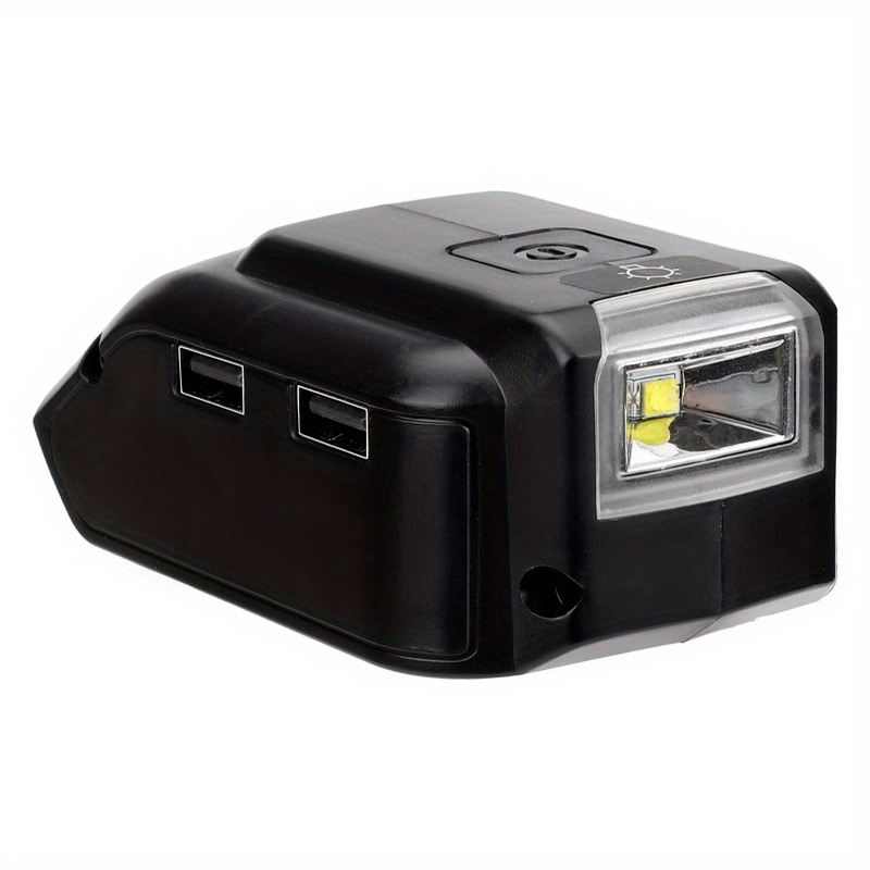 USB Power Adapter Charger Converter for Converter 14.4V 18V 20V DCB090  Battery