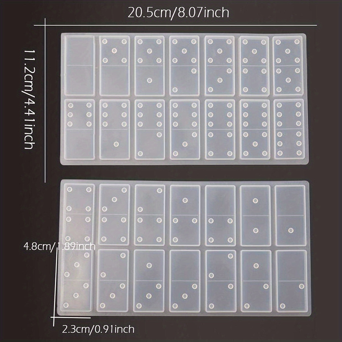 Storage Box Resin Mold Dominos Holder, Unique Mold – Phoenix