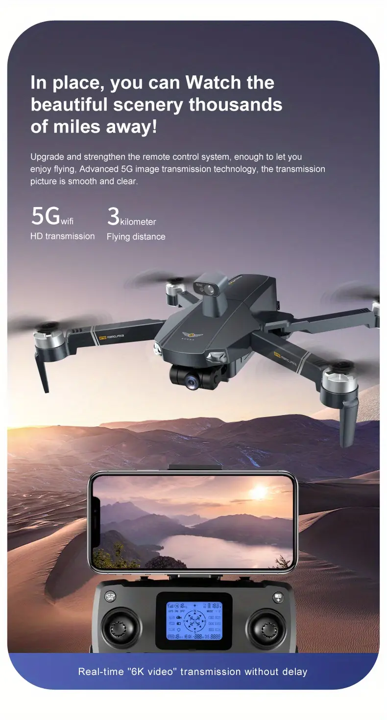x20 gps brushless drone 360 laser obstacle avoidance 3 axis ptz fpv headless mode intelligent return 3 modes switching main camera transmission frame rate 25 fps adult aerial photography drone details 11