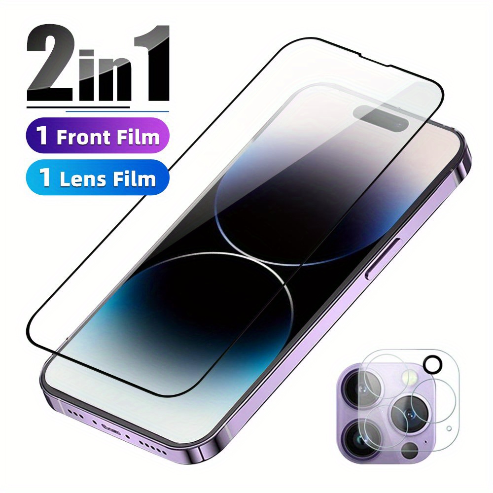 Baseus 2Pcs Camera Lens Protector For iPhone 15 Pro Max 15 Plus Tempered  Glass Lens Glass For iPhone 14 13 Lens Protection Film