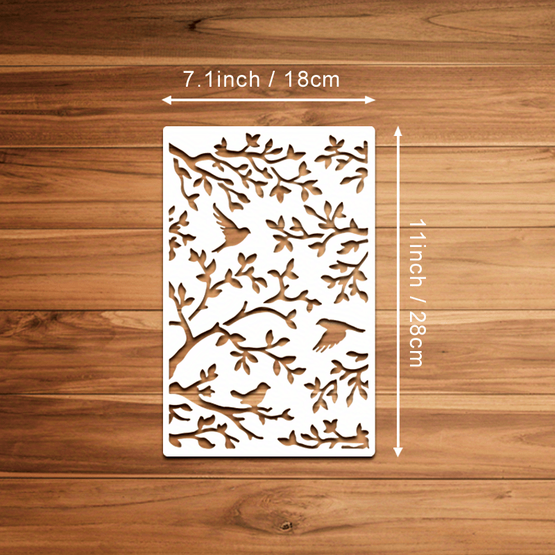 Camo Stencil For Diy Painting On Wood Reusable Camo Drawing - Temu
