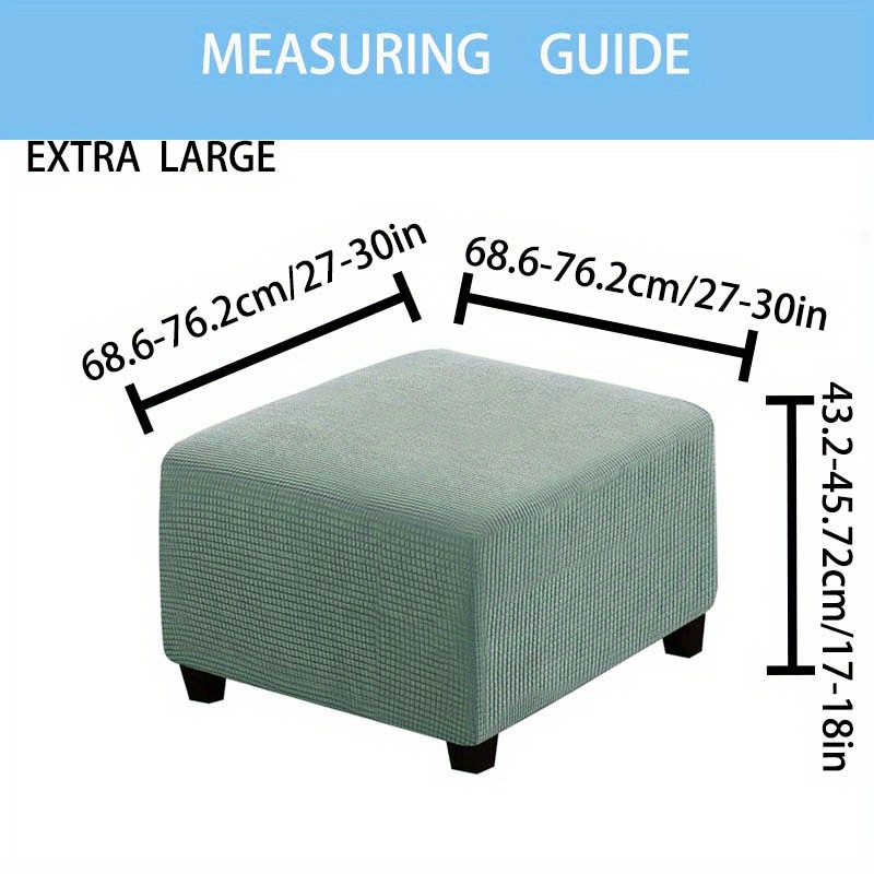 Elasticated square stool online covers