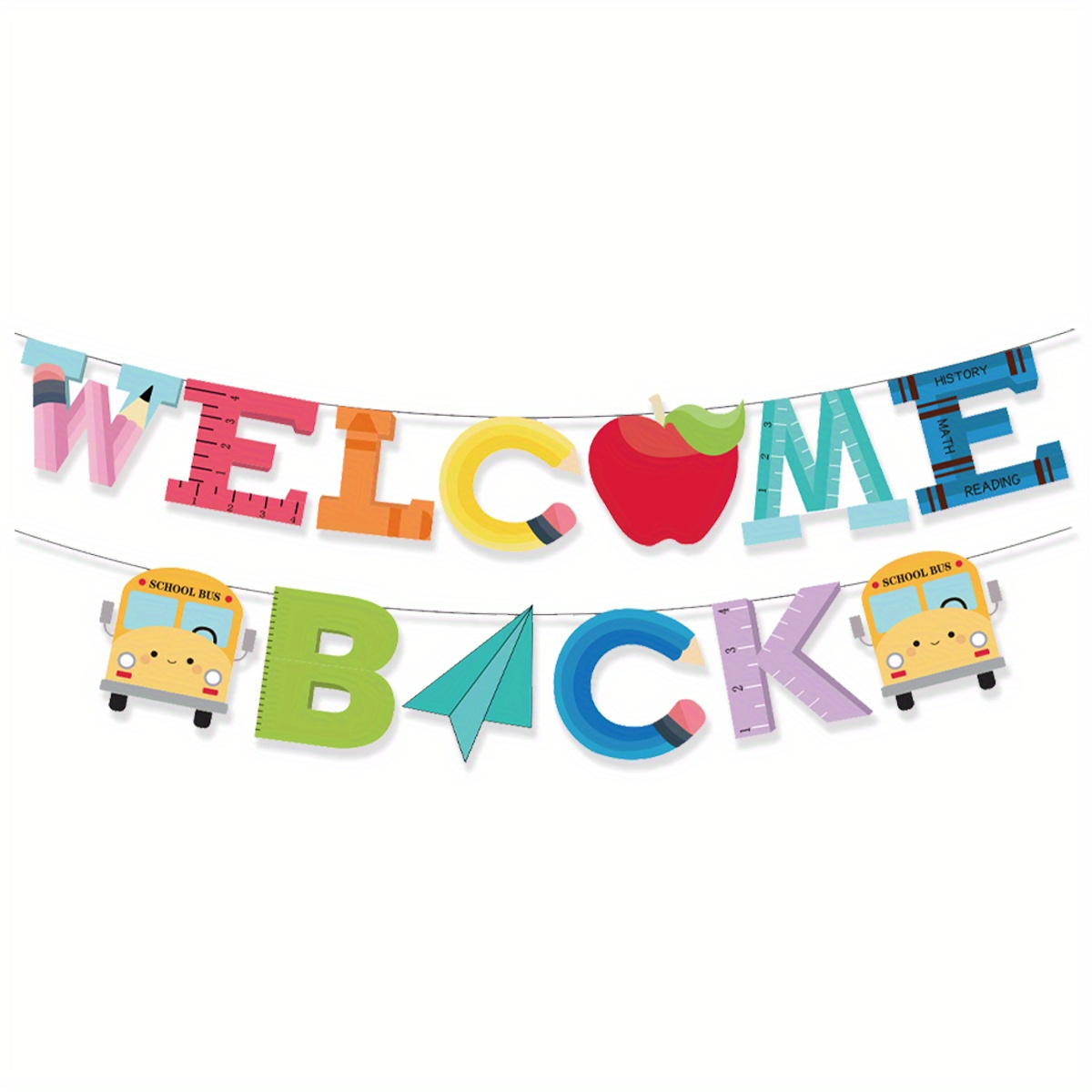 1pc Back To School Season Decor Banner Perfect For Classroom Decoration And  Theme Party Celebrations Quick  Secure Online Checkout Temu South Korea