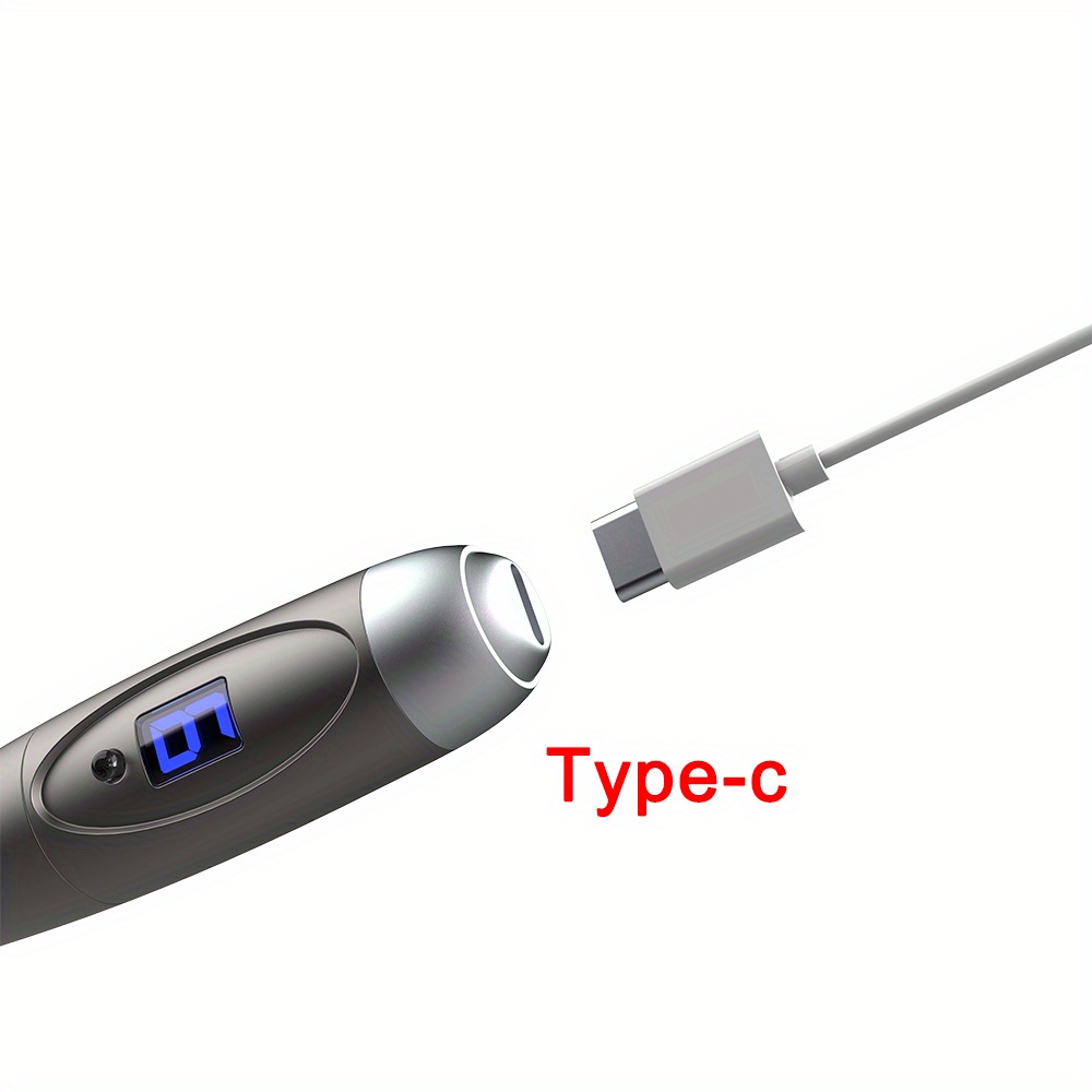 professional wireless dr derma pen x6 with 10pcs cartridge usb charging adjustable electric dermapen details 2