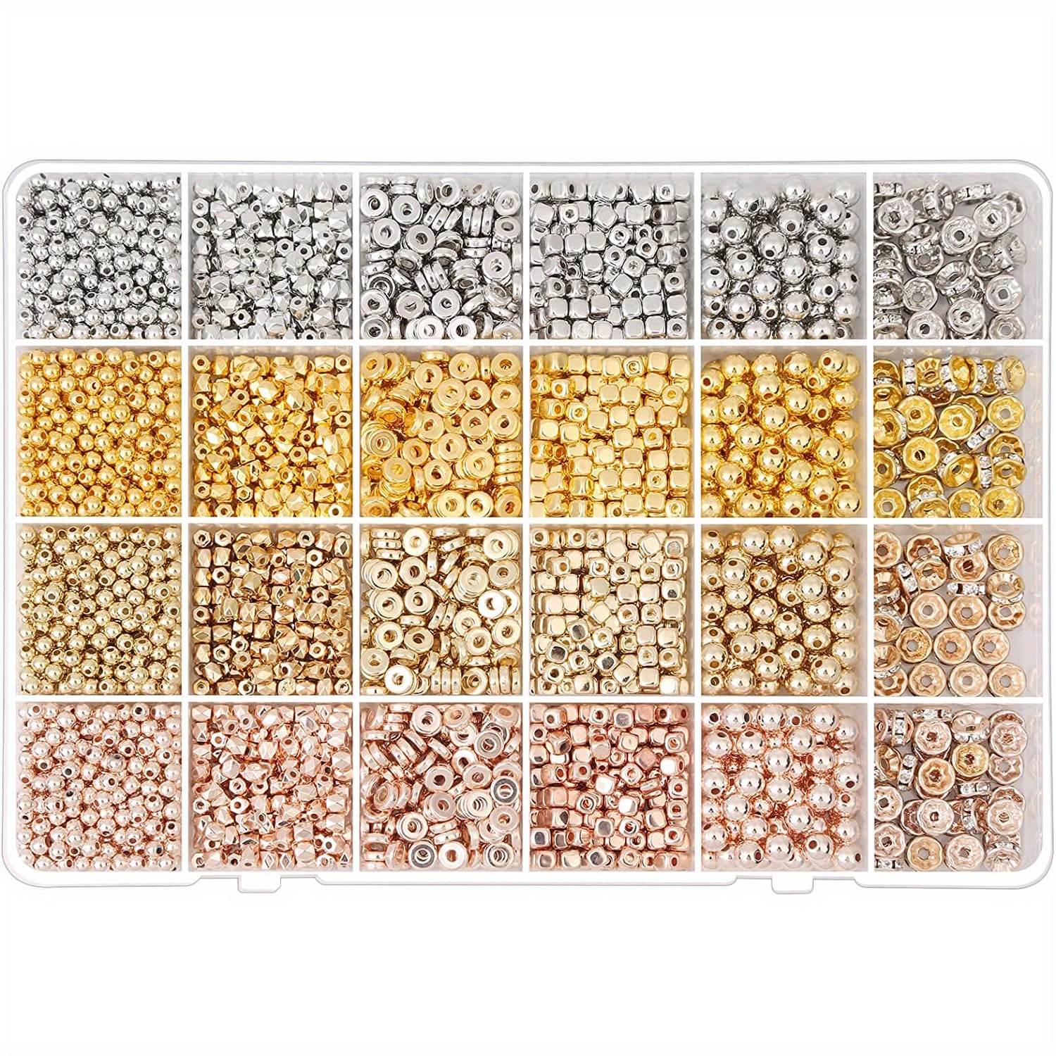 Operitacx 950pcs Cube Loose Spacer Beads Big Beads for Bracelets Making  Beading Mats for Jewelry Making Cross Beads for Bracelets Making Crystal  Cube
