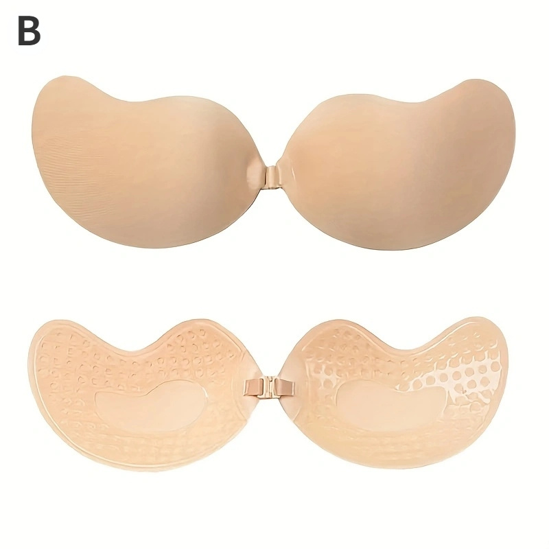 Women's Push Up Silicone Bust Patch Overseas Cordless Invisible Lingerie  Teddy Lace Patch,Sticky Bra For Breast Lift Pasties Nipple Covers Invisible  Silicone Adhesive Bra Petals Stick On Bra Strapless Bar Push UpBra