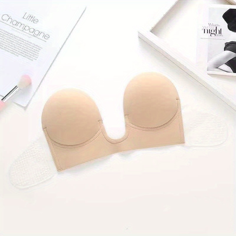 Lifting Stick-On Invisible Bra, Strapless Push Up Nipple Pasties, Women's  Lingerie & Underwear Accessories