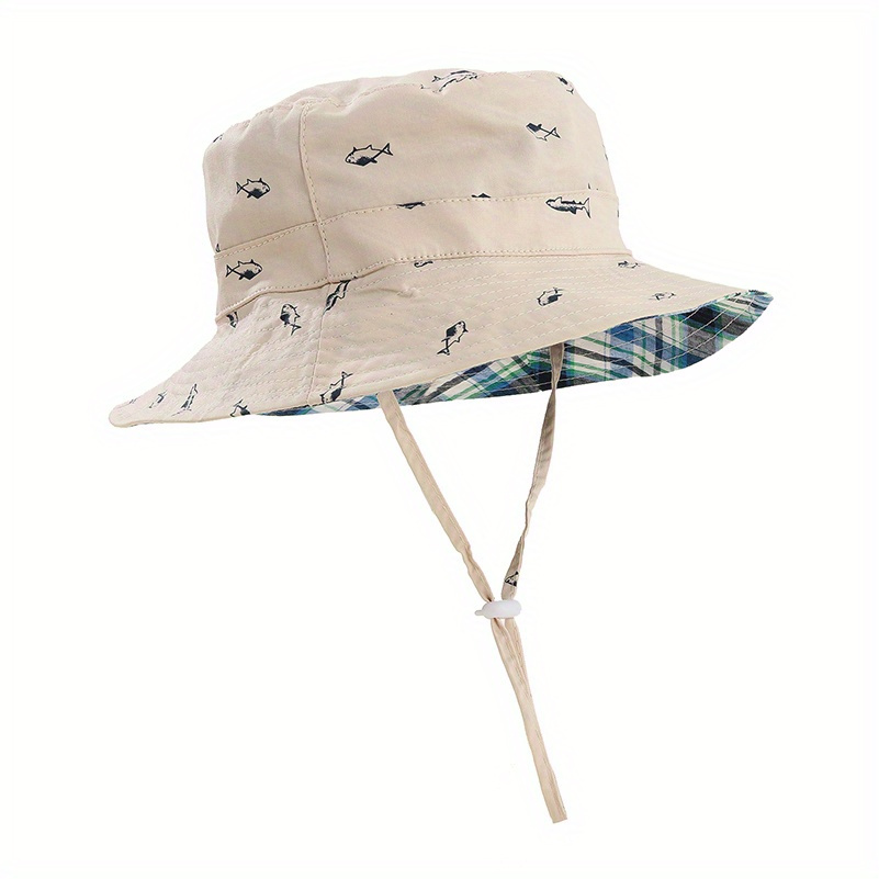 Mermaid Scales Bucket Hat for Men Women, Funny Summer Beach Fishing Hat,  Packable Outdoor Sun Fisherman Hat