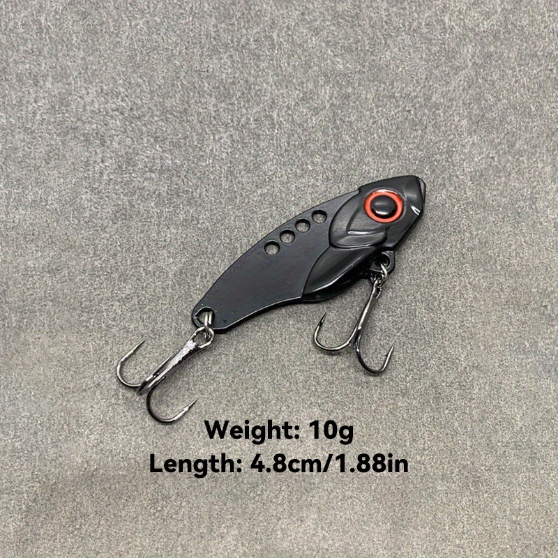 Fishing Spoons Lures Blade Baits Swimbait Fishing Lures for Bass Spinner  Spoon Blade Metal VIB Hard Blade Bait Fishing Spoon Lures for Bass Walleye