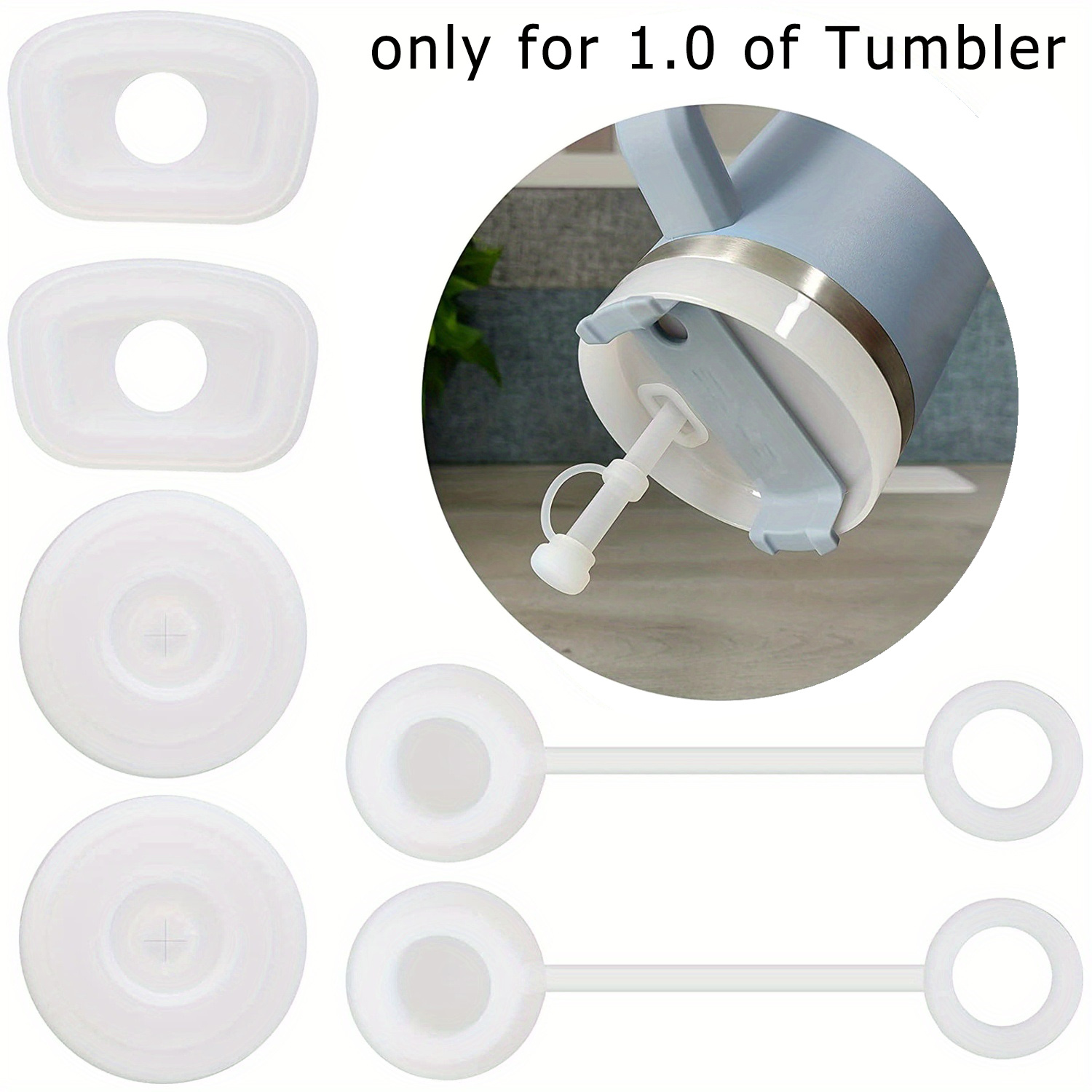 Alternative Straw Cover Spill Stopper Accessories For - Temu