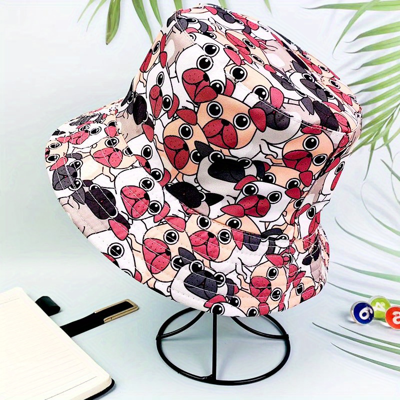 1pc Unisex Trendy Versatile Foldable Bucket Hat Double Sided Sun Hat For  Outdoor Vacation Travel - Jewelry & Accessories - Temu