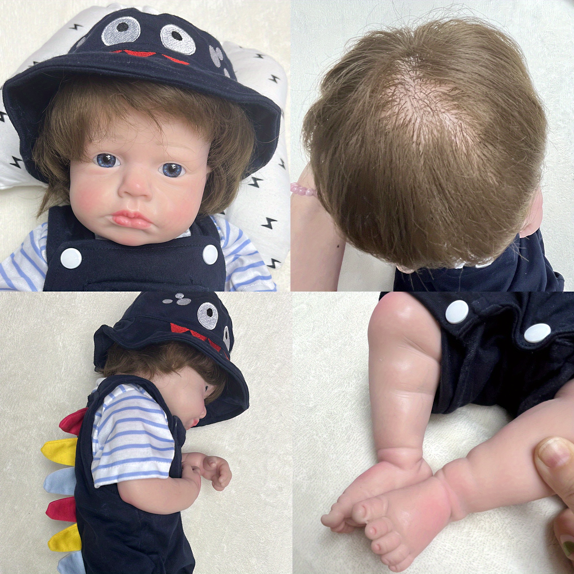 Boy Silicone Doll Full Body Soft Solid Silicone Bebe Reborn - Temu