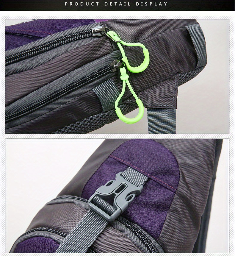 Sac De Poitrine Multifonctionnel Portable Avec Porte-bouteille D